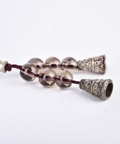 Bracelet Mala Tibétain bicolore avec 2 clochettes